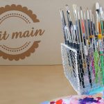 Rangement malin : porte-pinceaux DIY par Amylee