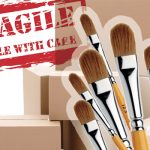 Déménagement Atelier : Comment emballer les pinceaux ? par Amylee