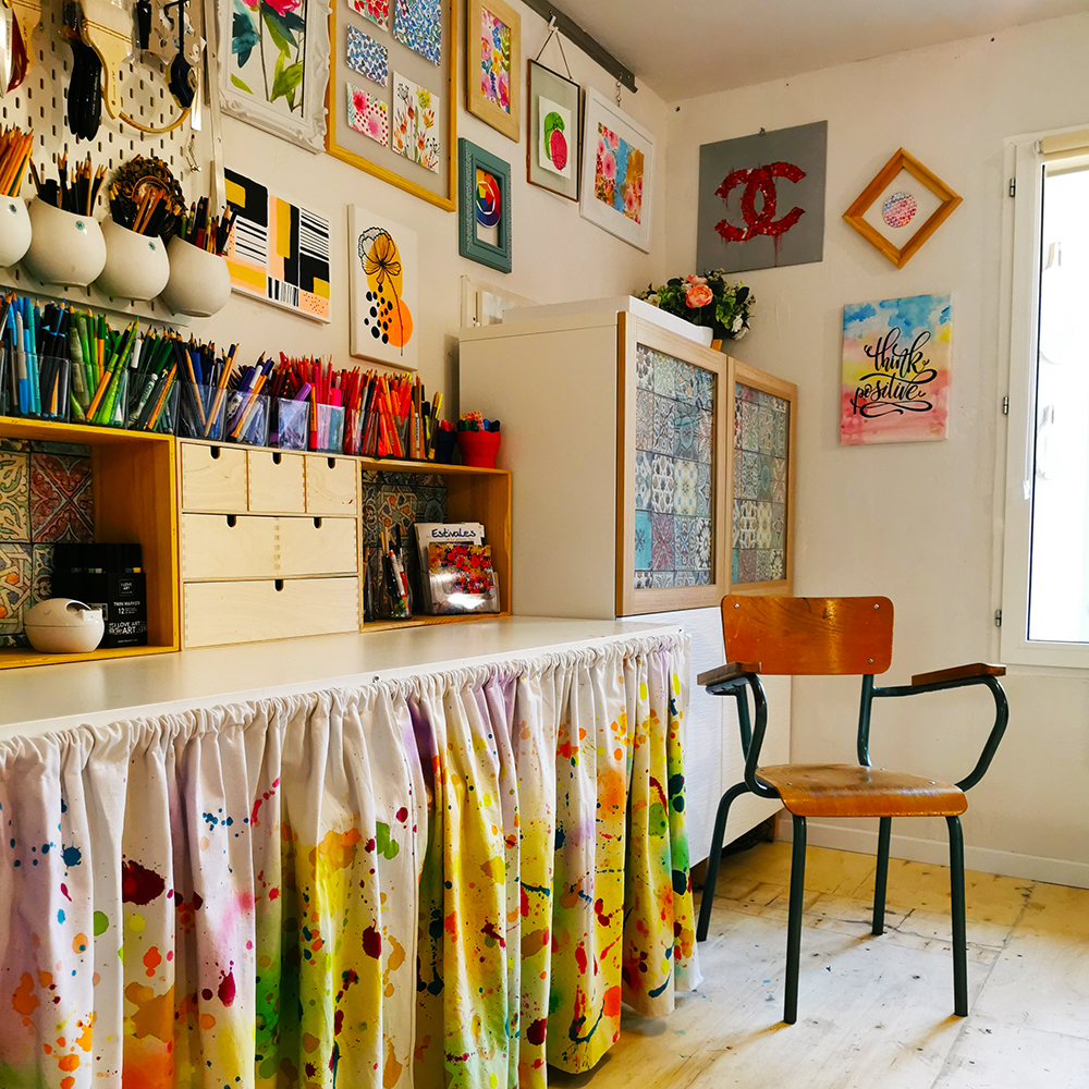 Comment établir sa routine d'artiste à l'atelier ? - Amylee - l'Atelier ...