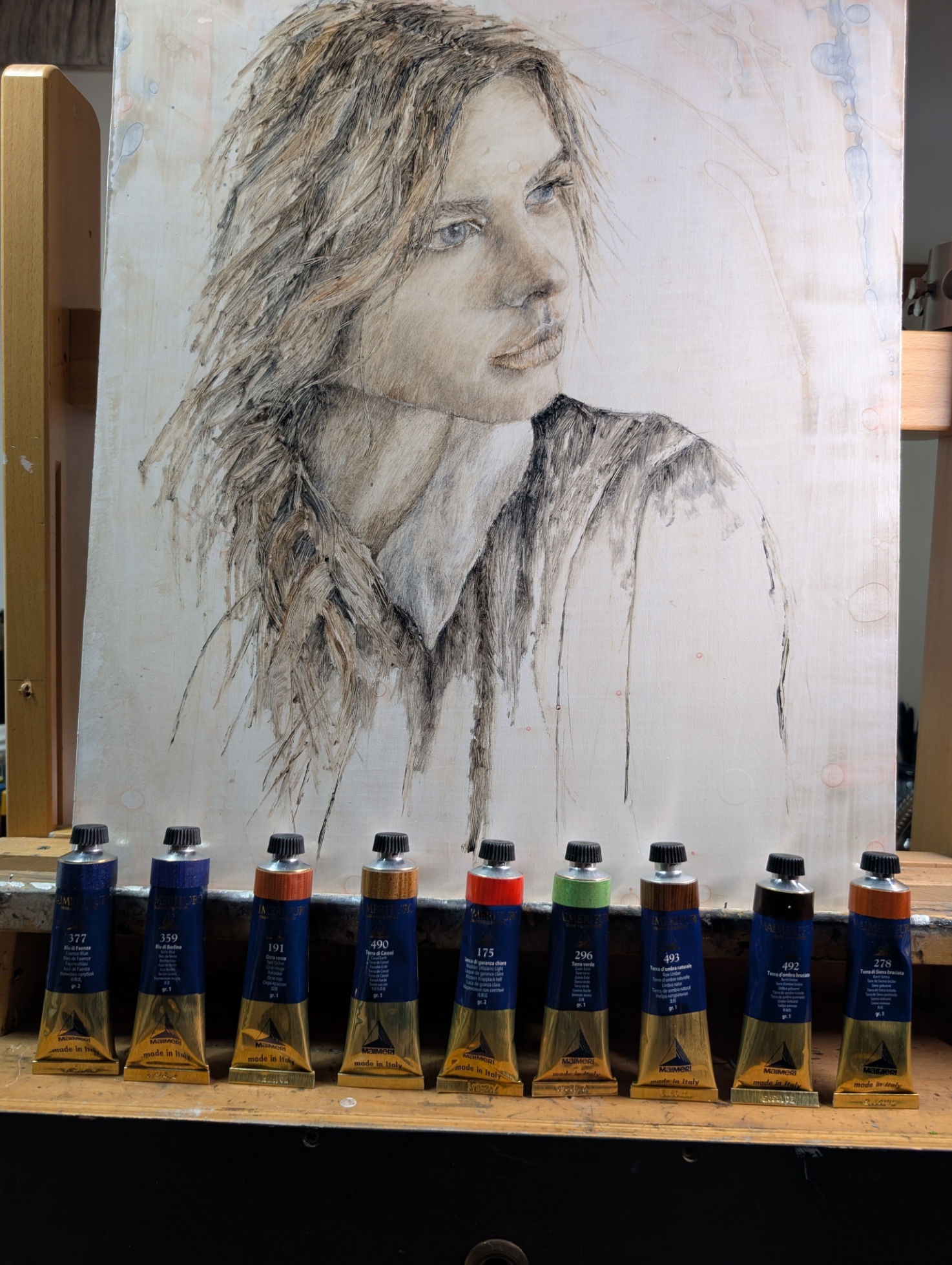 Test de la peinture à l'huile extrafine Puro de Maimeri l'Atelier Géant — free download