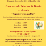 Concours de Peinture & Dessin en plein air : Illustrer Ginouillac