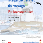 Stage Carnet de voyage à Piriac-sur-mer