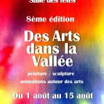 8ème édition “Des Arts dans la Vallée”