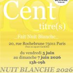 Cent titre(s) – Nuit Blanche