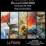 Exposition de peintures à Ginasservis
