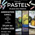Exposition « On joue avec Cézanne » – Autour du Pastel