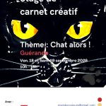 Stage carnet créatif et artistique, thème : Chat alors !