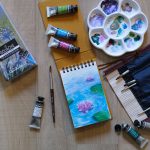 Gouache Sennelier “Les Agapanthes” : l’avis de Laurène Grisot