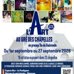 21ème édition de l’Art au Gré des Chapelles