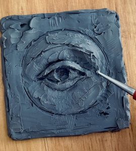 Bas-relief à la Plastiline