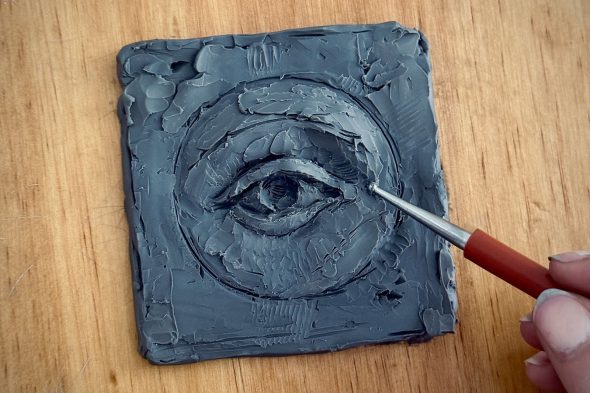 Bas-relief à la Plastiline