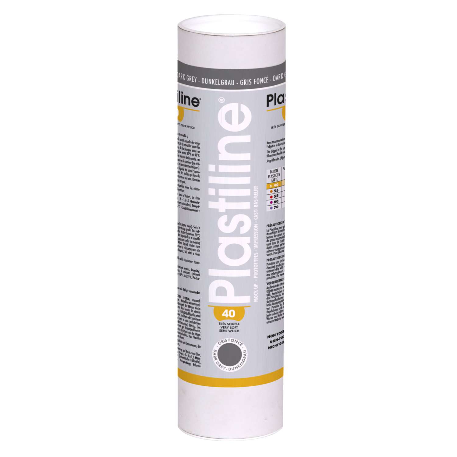 Plastiline gris foncé