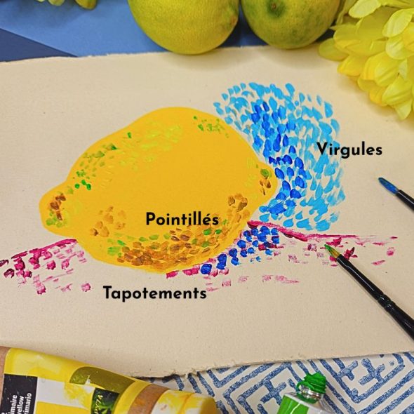 Peindre par petites touches
