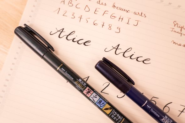Feutre Fudenosuke pour la calligraphie